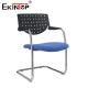 Customizable Stackable Training Chair With Metal Frame Sponge Cushion Plastic Backrest