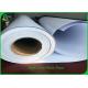 One Side Satin PE Coated Paper , 24 Inch 30 Length 190g RC Photo Roll Paper For Pigment Ink