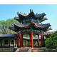 Authentic Chinese Style Pavilion Outdoor Gazebo 5m Wooden Garden Pavilion