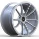 Bright Silver Custom Forged 1Piece Rims  20x8.5 And 21x10.5  For Porsche 991