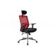 High Back Elegant Economical Office Chairs With Headrest Adjustable Arm