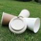 Biodegradable 80mm 90mm Sugarcane Bagasse Cups And Lids