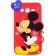 mickey rubber silicon Case For iPhone 4 5s 6s plus SAMSUNG galaxy s5 s4 S6 S7 NOTE 3 5