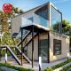 Modern Design Multi-Unit Prefab Shipping Container House with Customized Color