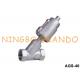 DN40 1-1/2'' Threaded Pneumatic Angle Seat Valve With Actuator