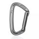 23KN Stainless Steel D Shape Carabiner Clip for Climbing Precision Casting Technology