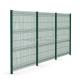Rectangular Post Wrought Iron Garden Fence Steel Fence Panels with Renewable Sources