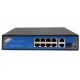 100km 48 Volt POE Switch IEEE 802.3 Af / At With SFP Port