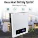 Solar Lithium Wall Residential Storage Battery System With 6000Times Cycle Life