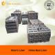 1 Ton Cr-Mo Alloy Steel Castings Deflector Liner Feed Head with Hardness HRC33-43