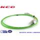 Lime Green Single Mode Fiber Optic Patch Cables 50/125 OM5 SC Duplex Simplex