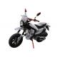 125cc / 150cc 4 Stroke Gas Dirt Bikes White Plastic Body Black Alloy Wheel