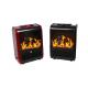 SGS Approved Mini Electric Fireplace , TNP-2008I-E3 Indoor Fireplace Heater