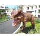 Robot T Rex Outdoor Dinosaur With Mouth Open And Close / Eyes Blink