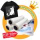 Multiple Size Hot Cold Peel Pet Film Transfer Paper For Dtf Printing