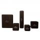 Brown Suede Luxury Jewelry Packaging Boxes Bangle Bracelet Storage Box OEM ODM