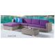 outdoor sofa furniture rattan modular sofa --9132