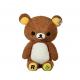 Hot selling small bear with easily dress plush machine toys