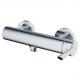 Single Lever Double Holes Solid Brass Bath Shower Mixer Taps For Hotel Bathroom