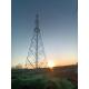 Gsm 5g Communication Tower Fm Radio Antennas And Microwaves High Mast