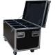 Heavy Duty 20U Standard Rack Flight Case With 9mm Plywood / Trolley Case with Wheels