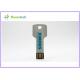 Hot Selling 1GB USB Metal Key Thumb Drive with Logo Printing