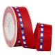 Sports Shoes Accessories Foil Silver & Blue Gold 19 MM Nylon Woven Tape