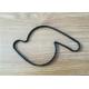 Flat OEM Custom Rubber Gaskets , Black Waterproof Molded Rubber Gaskets