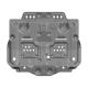 Aluminum Alloy Land Rover Defender Skid Plate for Toyota Land Cruiser HD 101 2001 Model