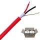 2x3.5 Multi-conductor Unshielded FPLR Control Cable with Al/Foil Shield and PVC Jacket