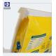 Yellow Color BOPP Feed Bags 25kg 50kg Plastic Feed Packaging Bags SGS