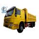 Euro II 20M3 Heavy Duty Dump Truck 6x4 10 Tire Sinotruk Howo7 Yellow Color
