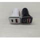 Mobile Electronic Dual Port Type C USB Car Charger High Output 20W For Iphone