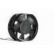 Exhaust Cooling 220V AC Brushless Fan , 7 Inch AC Radiator Fan Plastic Impellear