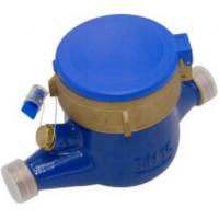 STS Multi Jet Dry Dial Water Meter , DN20 External Water Flow Meter