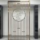 Decorative 1250mm Stainless Steel Screen Partition Laser Cut Hotel Restaurant Metal Room Divider