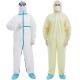Waterproof Medical Protective Coverall Disposable Clothing PE 70GSM