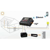Residential Lithium Battery Solar Charge Controller 12 Volt 24 Volt IP32 Level