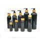 4 Oz Black Glass Spray Plastic Cosmetic Bottles