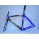 RB-NT18 (Blue) parts bicycle carbon fibre frame for road bicycles ,78cm road bike