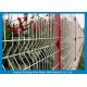 Customized Size Welded Wire Mesh Fence Screen Green / Red / Yellow / White Color