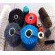 Color Short Cleaning Spring Industrial Polishing Brush