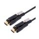 EMI RFI HDMI Fiber Optic Cable With Screw Support 18G Super Speed
