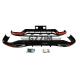 Car Body Kit Front And Rear Bumper Lip Conversion For Fortuner 2021