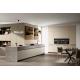 Customized Luxury Modern Beige Color Kitchen Cabinets Whole Kitchen Design