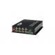 4 HD-SDI digital video converter Standalone single fiber single mode fiber transceiver