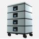 48V 100Ah 5KWh Lifepo4 Stackablewith base wheels Lithium Battery Energy Storage Systems