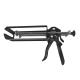 400ml 1:1 Manual Black Caulking Gun Dual Cartridge Epoxy Gun for Plastic Repair Epoxy and Adhesives