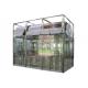Customized Z Type Air Shower Tunnel Full Toughened Glass Wall Air Shower Room