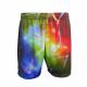 Colorful Casual Sport Clothes Wide Waist Band Tight Running Shorts Unisex